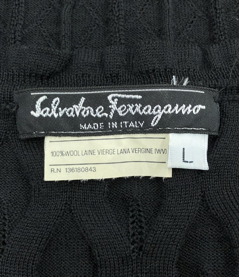 サルヴァトーレフェラガモ 長袖ニット ガンチーニ レディース SIZE L (L) Salvatore Ferragamo