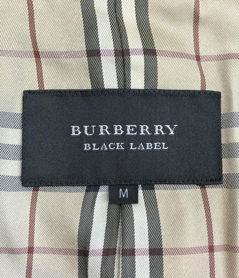 BURBERRY BLACK LABEL テーラードジャケット ベロア BMP36-114-09 メンズ SIZE M バーバリーブラックレーベル