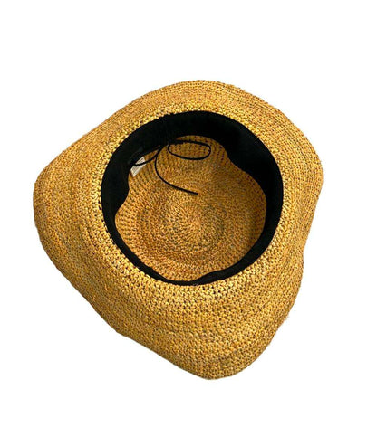 カシラ ストローハット 麦わら帽子 レディース CA4LA