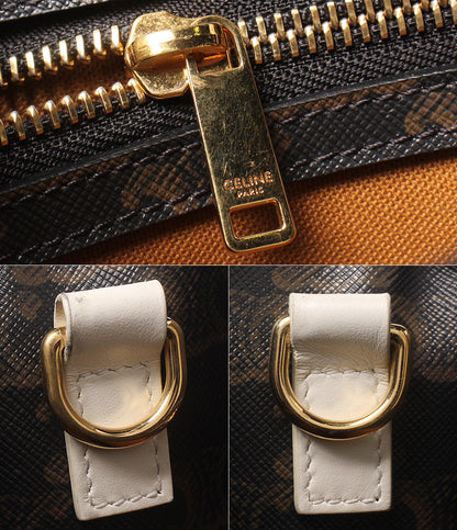 CELINE 2WAY ハンドバッグ トートバッグ ショルダーバッグ 肩掛け 斜め掛け バーティカル カバ トリオンフ レディース セリーヌ