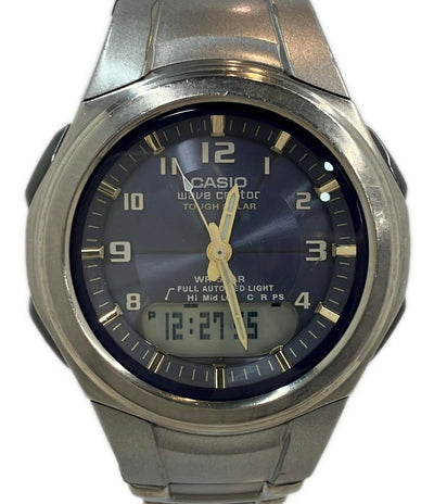 CASIO 腕時計 ウェーブセプター ソーラー WVA-400TJ メンズ カシオ