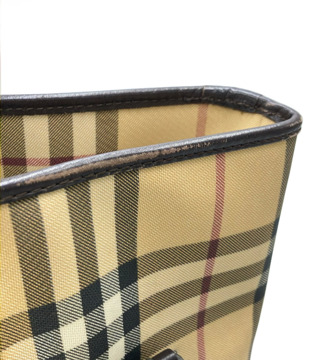 BURBERRY トートバッグ  ショルダーバッグ 肩掛け バケツ型 レディース バーバリー