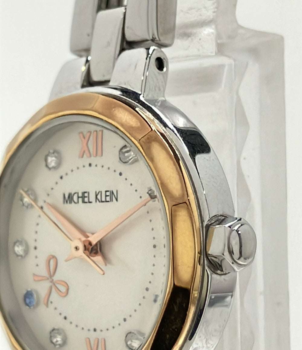 MICHEL KLEIN 腕時計 クオーツ シルバー 1N01-KZ40 レディース ミッシェルクラン
