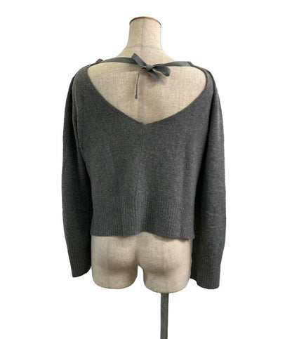 訳あり ミュウミュウ 長袖ニットカーディガン RN.98339 CA.34767 レディース SIZE 40 (S) MIUMIU