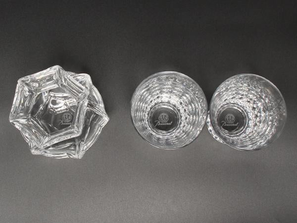 Baccarat グラス フラワーベース 花瓶 コローユ 一輪挿し 3点セット