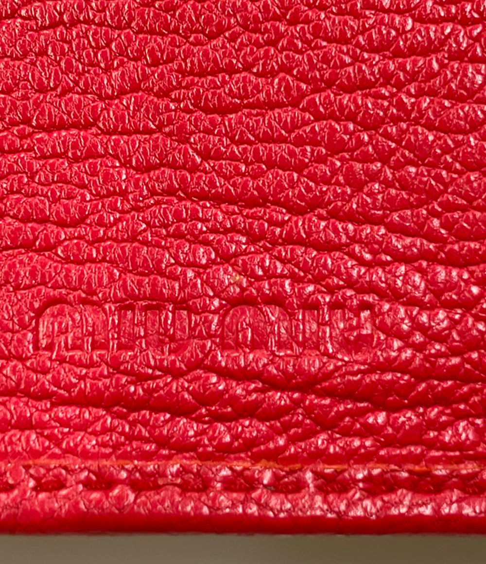 Miu Miu 二つ折り財布 レザー レディース ミュウ ミュウ