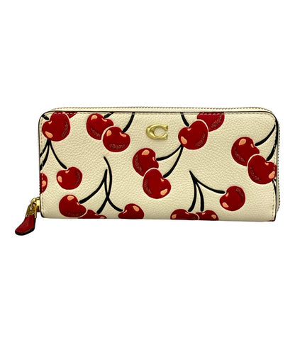 コーチ ラウンドファスナー長財布 レディース COACH