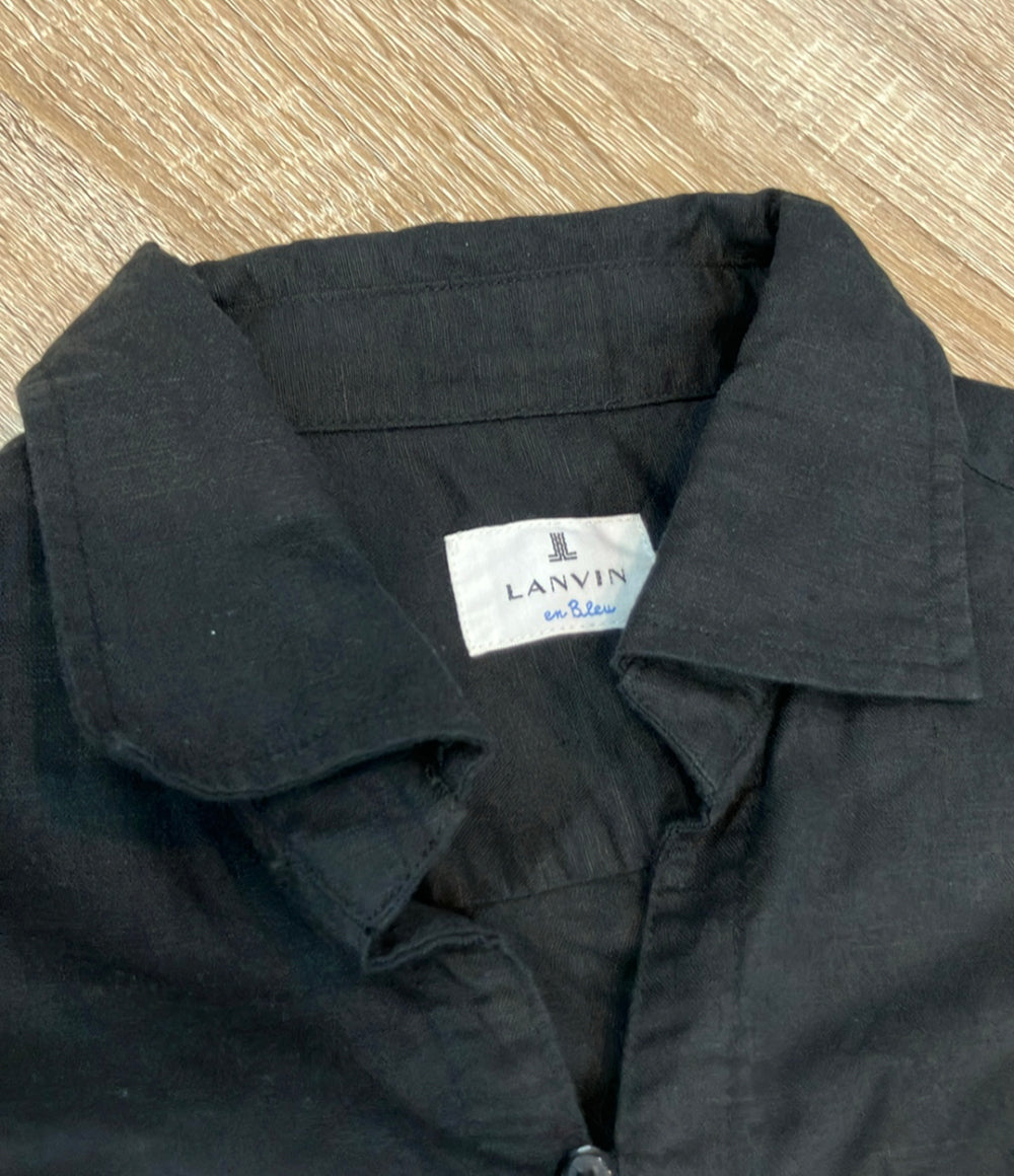 LANVIN en Bleu 長袖シャツ スキッパー 7分袖 メンズ SIZE 48 (L) ランバンオンブルー