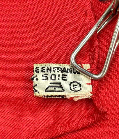 訳あり HERMES スカーフ シルク100% カレ90 LA PROMENADE DE LONGCHAMPS レディース エルメス