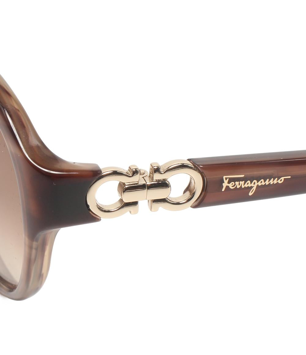 【美品】Salvatore Ferragamo ガンチーニ　リムレス　サングラス Salvatore Ferragamo - 極美品☆希少☆サルヴァトーレ フェラガモ