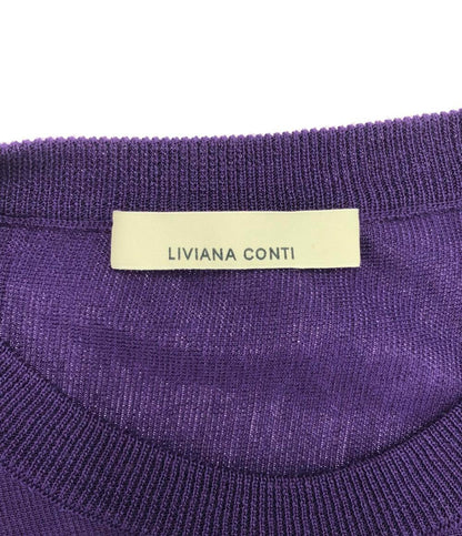 美品 リビアナコンティ 長袖ニット レディース SIZE 42 (M) LIVIANA CONTI