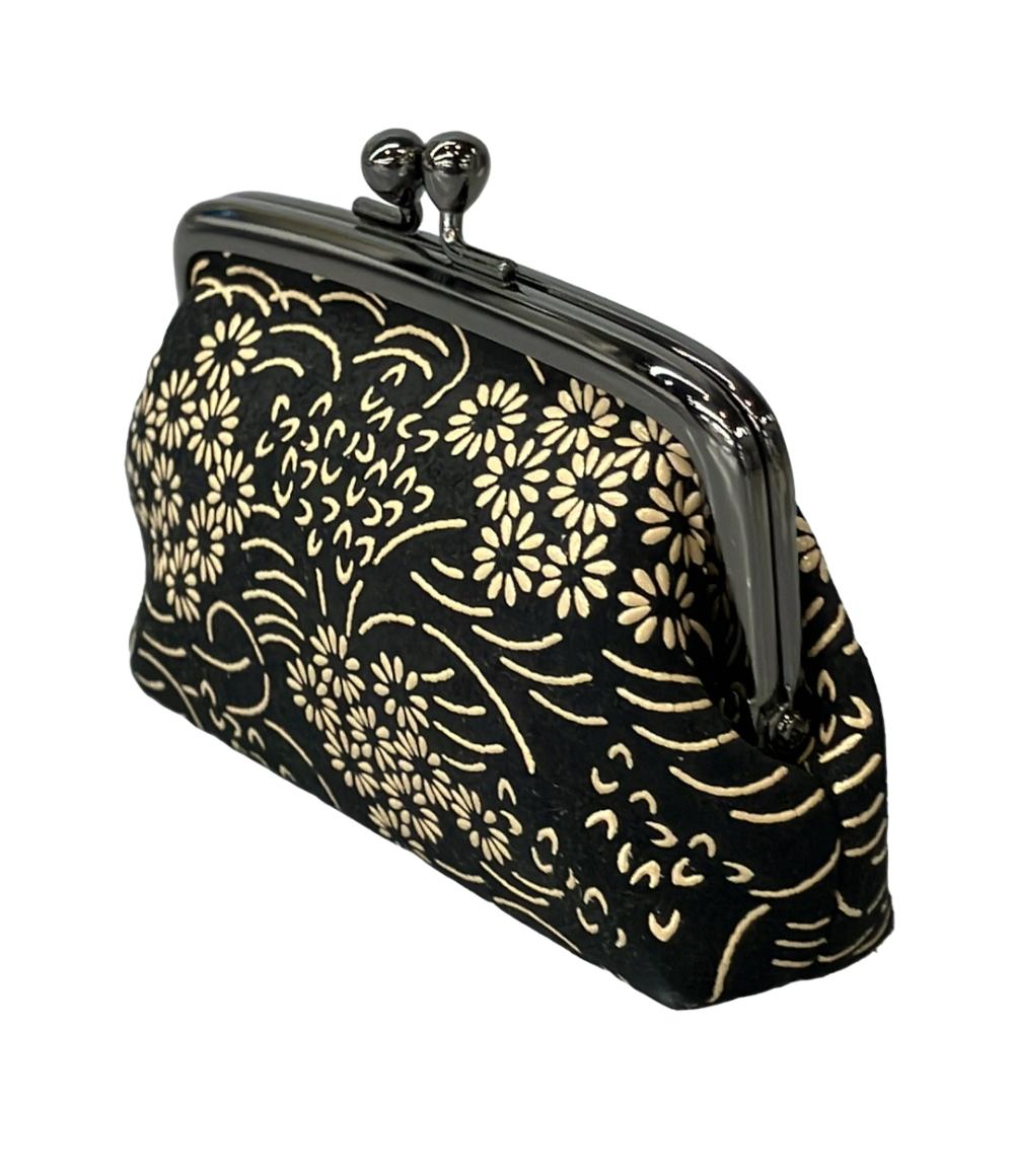 美品 がま口コインケース レディース