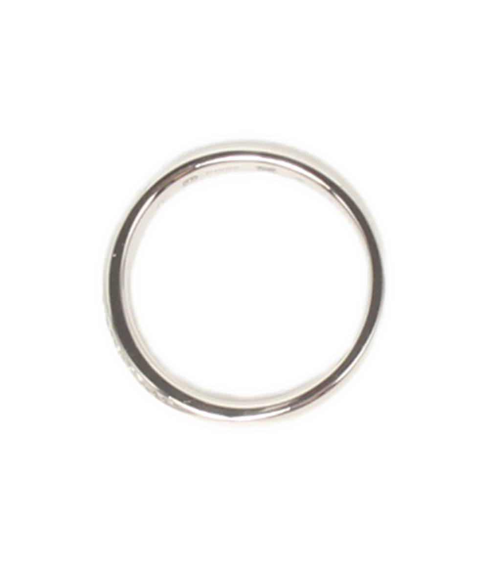 4℃ リング 指輪 Pt999 ダイヤ5P レディース SIZE 8号 ヨンドシー