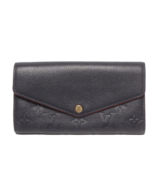 LOUIS VUITTON 長財布 ポルトフォイユ　サラ モノグラム アンプラント M62125 レディース ルイ・ヴィトン