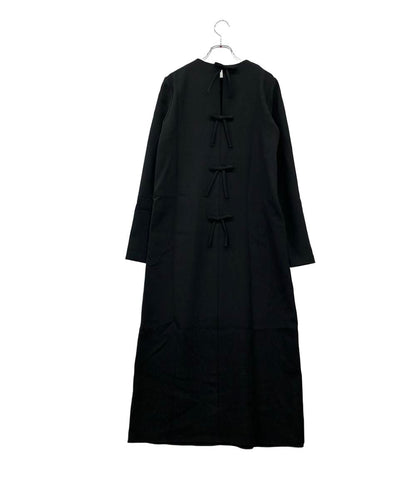 YOKO CHAN 長袖ワンピース 21SS Long-sleeve Ribbon Maxi Dress YCD-121-737 レディース SIZE 40 (M) ヨーコチャン
