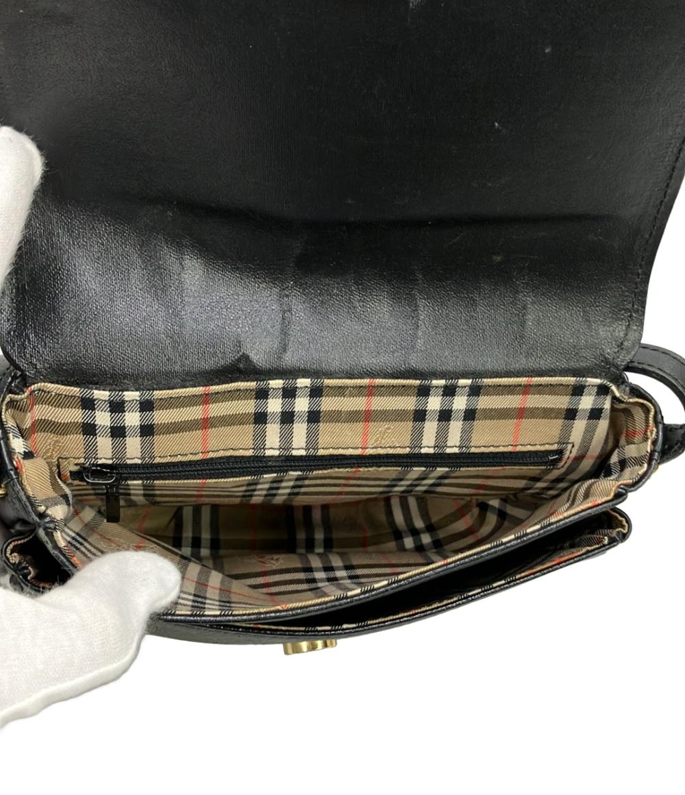 BURBERRY ショルダーバッグ 斜め掛け レザー レディース バーバリー