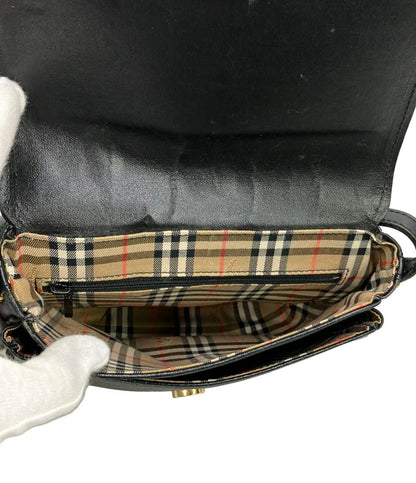 BURBERRY ショルダーバッグ 斜め掛け レザー レディース バーバリー