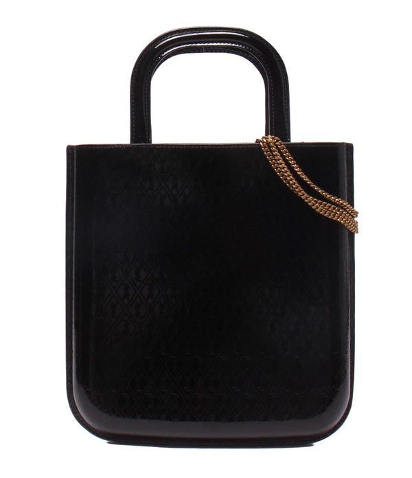 美品 SAINT LAURENT 2wayハンドバッグ チェーンショルダーバッグ ロゴエンボス 斜め掛け レディース サンローラン