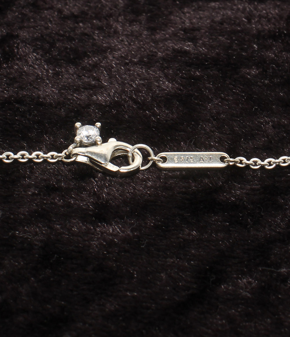 美品 PANDORA ネックレス SV925 ハートモチーフ レディース パンドラ