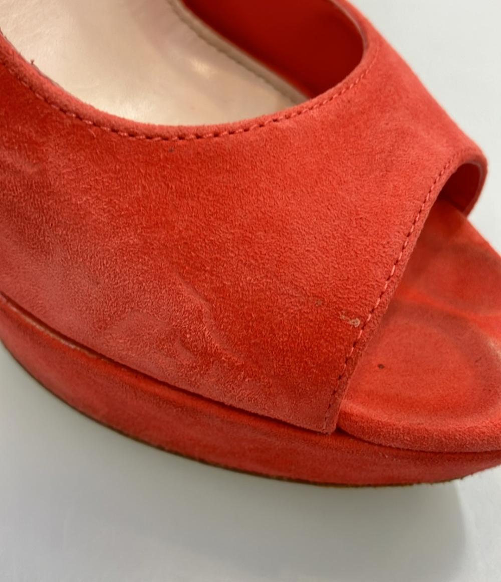 ミュウ ミュウ オープントゥパンプス レディース SIZE 38 (XL) Miu Miu
