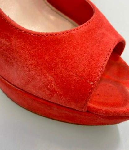 ミュウ ミュウ オープントゥパンプス レディース SIZE 38 (XL) Miu Miu