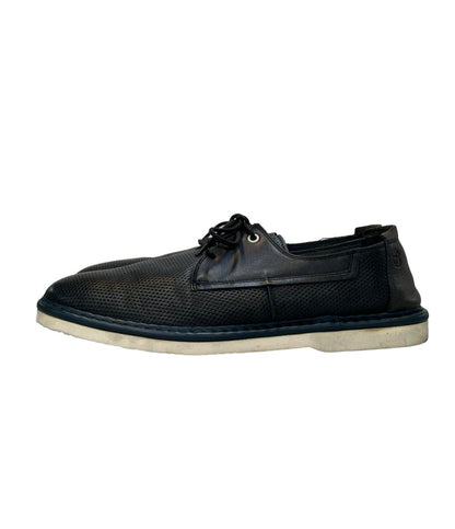 LANVIN en Bleu ローカットスニーカー プレーントウシューズ メンズ SIZE 25.5 (S) ランバンオンブルー