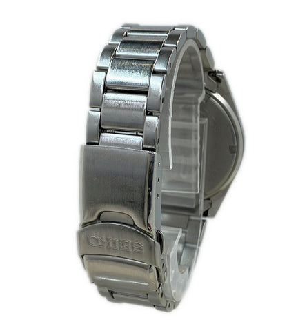 SEIKO 腕時計 ミリタリー スピリット クオーツ ブラック 7N42-8260 レディース メンズ セイコー