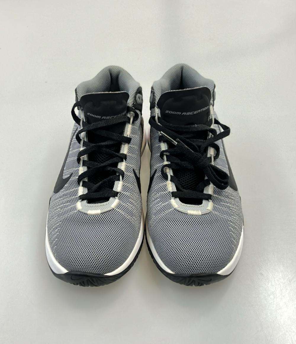 NIKE ミドルカットスニーカー バスケットボールシューズ ZOOM ASCENTION GS 834319-002 キッズ SIZE 24.0 (M) ナイキ