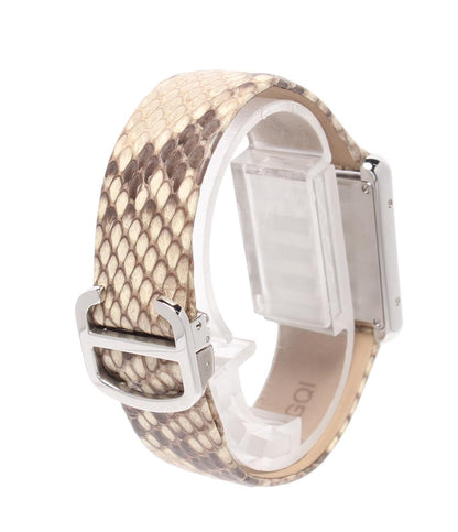 Cartier 腕時計 タンクソロ パイソン クオーツ W5200020 レディース カルティエ