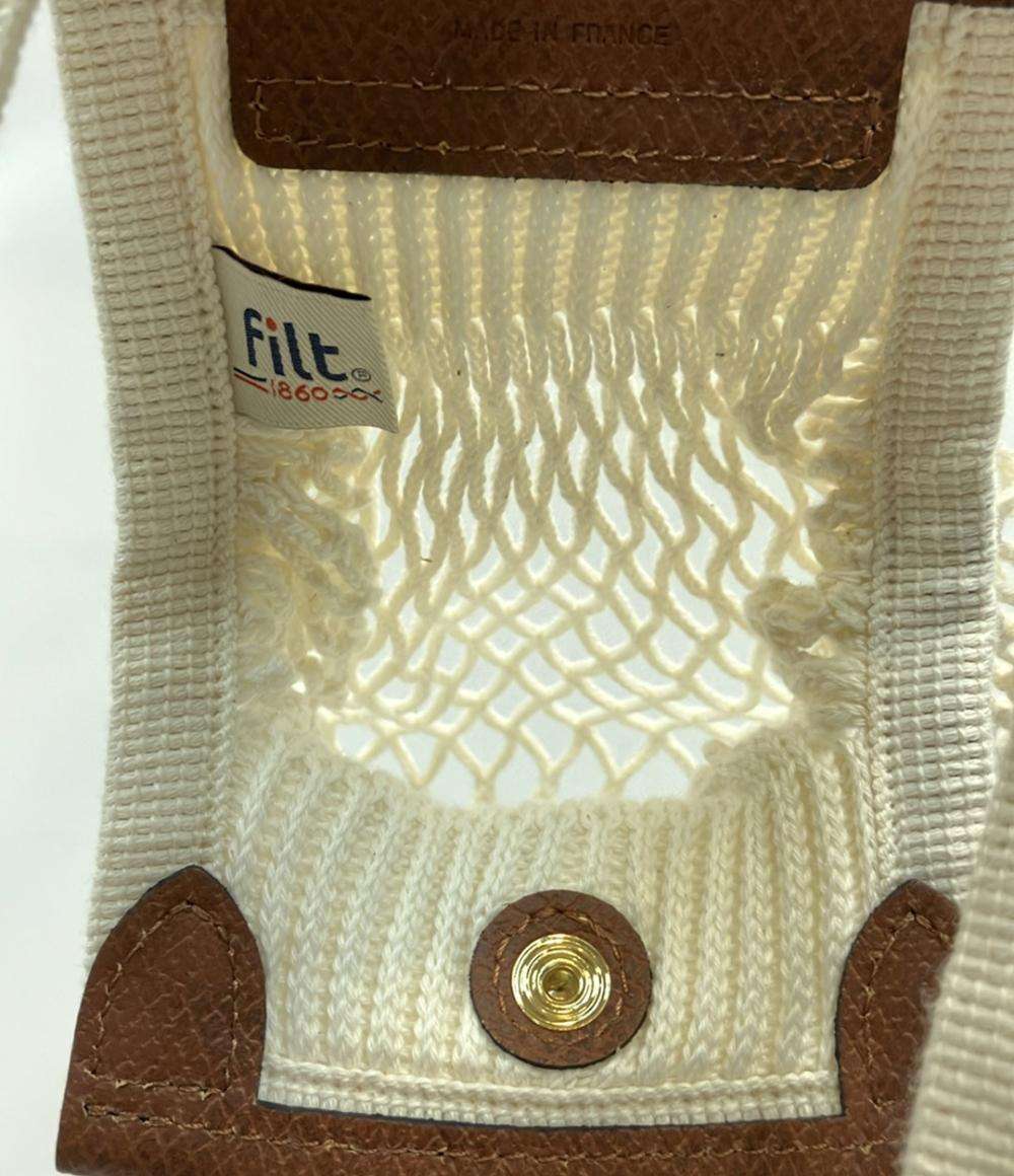 美品 ロンシャン 2wayハンドバッグ ショルダーバッグ キャンバス クロスボディー レディース Longchamp