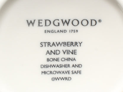 美品 WEDGWOOD マグカップ ストロベリー&バイン ウエッジウッド
