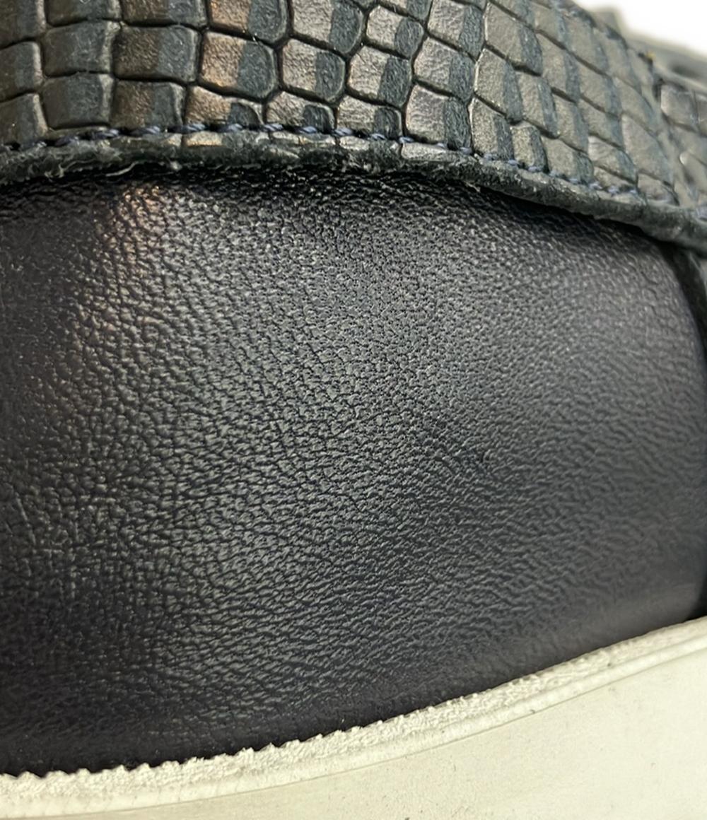 Jimmy Choo クロコ型押しローカットスニーカー メンズ SIZE 42 1/2 (27.5cm) ジミーチュウ