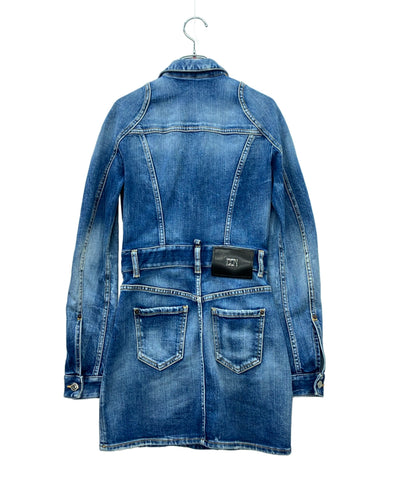 DSQUARED2 長袖ワンピース デニムワンピース レディース SIZE 38 ディースクエアード