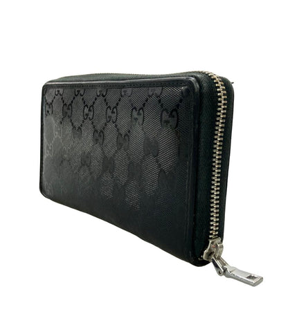 GUCCI ラウンドファスナー長財布 レザー GGインプリメ 307982 203887 レディース グッチ