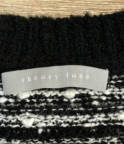 theory luxe 長袖カーディガン ツイード Vネック 24AW レディース SIZE 32 (S) セオリーリュクス
