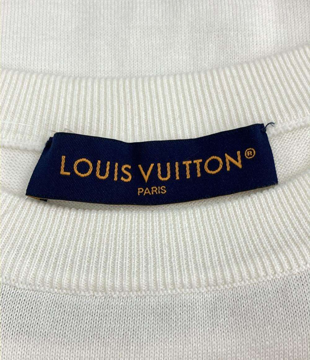 LOUIS VUITTON 半袖ニット LVロゴコットン半袖Tシャツ RM232M HAO HPN15W メンズ SIZE L ルイ・ヴィトン