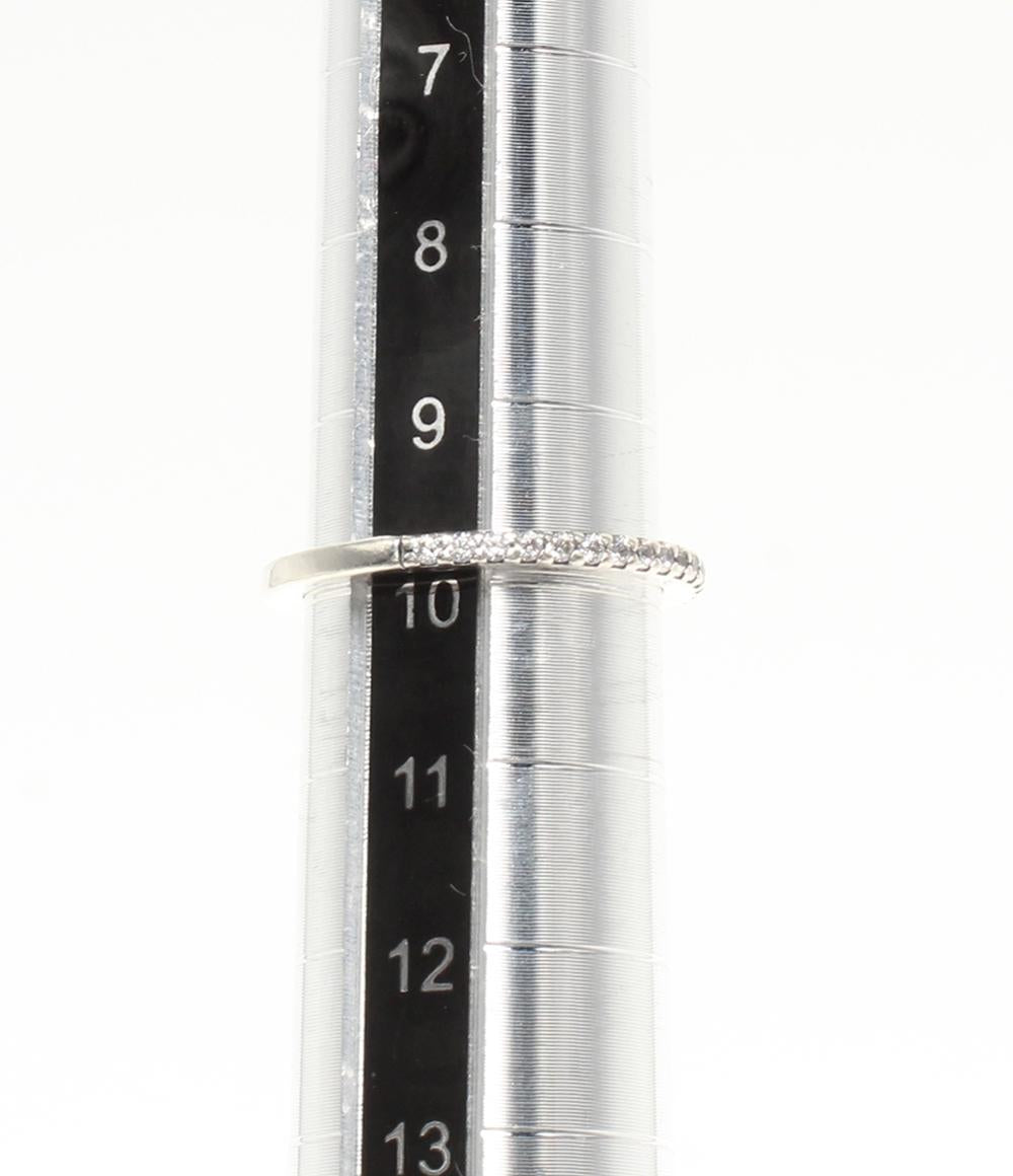 美品 PANDORA リング 指輪 SV925 ハーフエタニティ レディース SIZE 10号 パンドラ