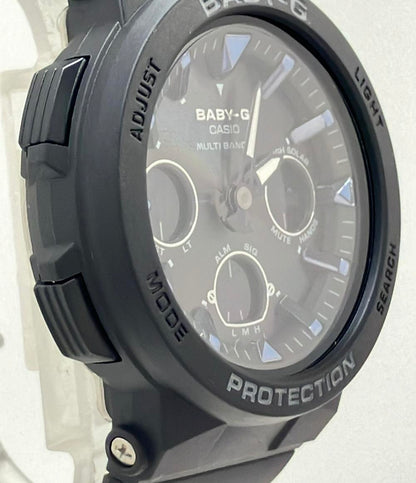 美品 CASIO 腕時計 Baby-G ソーラー ブラック BGA-2500 レディース カシオ