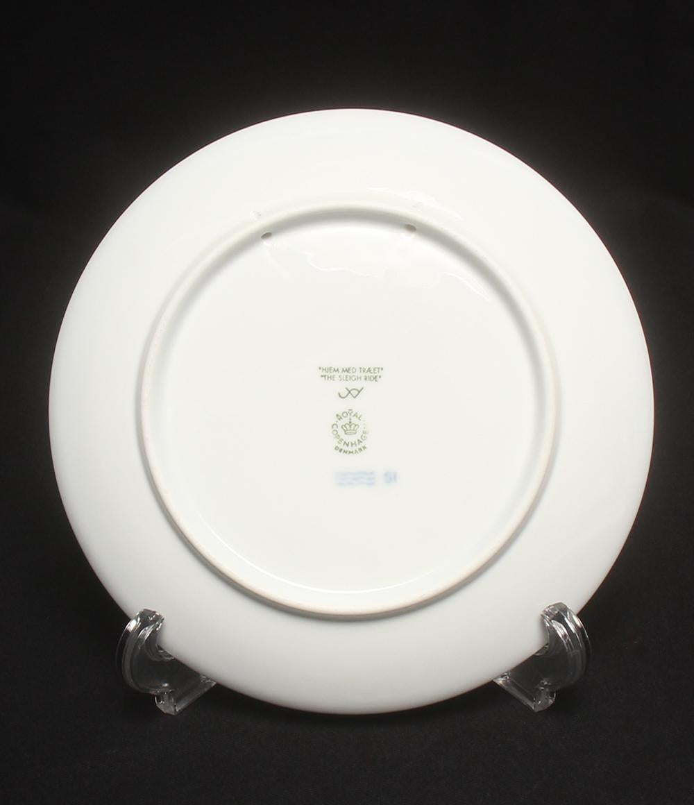 美品 ロイヤルコペンハーゲン イヤープレート 飾り皿 18cm 1999 Royal Copenhagen