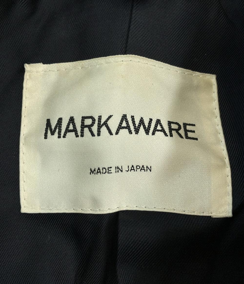 マーカウェア ダブルコート 襟ボア メンズ SIZE 3 (L) markaware