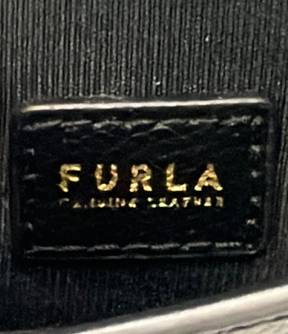 美品 Furla チェーンショルダーバッグ 斜め掛け レディース フルラ