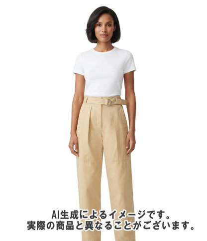HERMES ハイウエスト パンツ H5E0434DE レディース SIZE 38 (M) エルメス