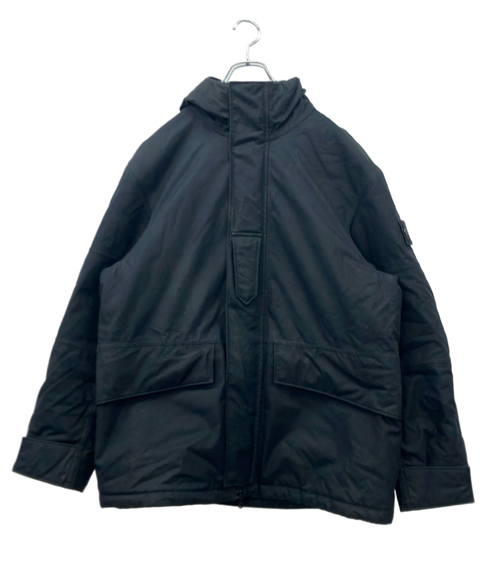 STONE ISLAND フーデッドブルゾン 中綿ジャケット スナップボタン ダブルジップ 23AW 7915420f1 メンズ SIZE M ストーンアイランド
