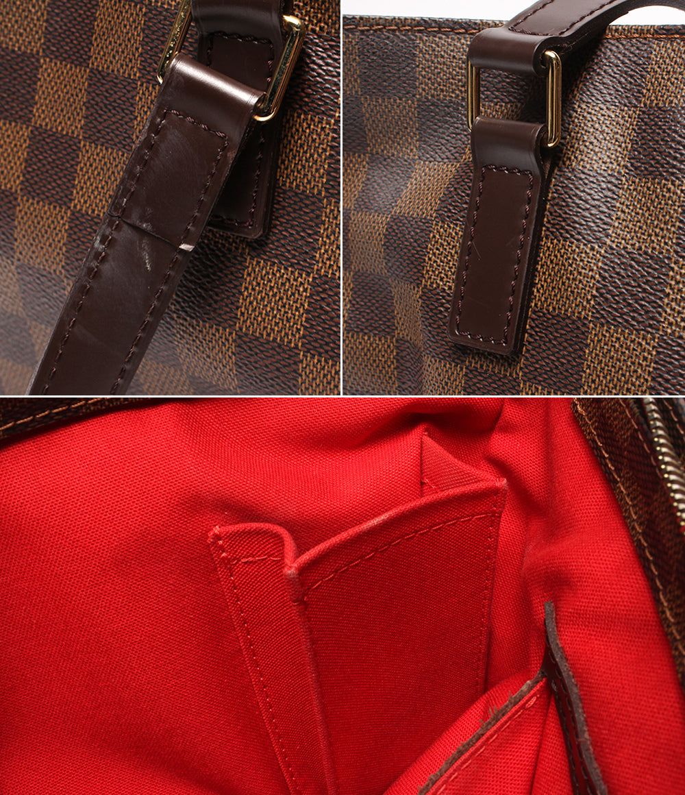 LOUIS VUITTON トートバッグ カバピアノ ダミエエベヌ N51187 レディース ルイ・ヴィトン