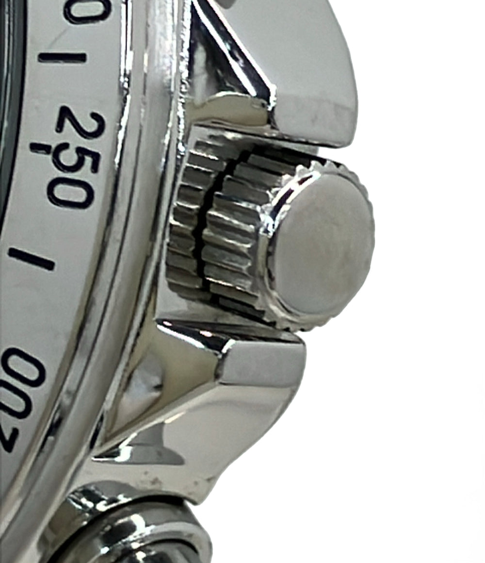SEIKO 腕時計 クオーツ ブラック 7T92-0DW0 メンズ セイコー