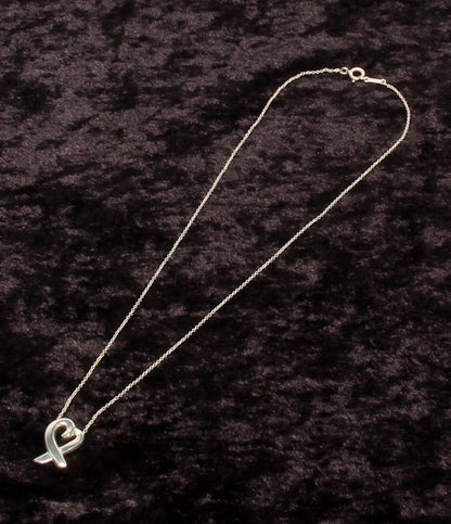 美品 Tiffany & Co. ネックレス SV925 ラビングハート パロマ ピカソ レディース ティファニー