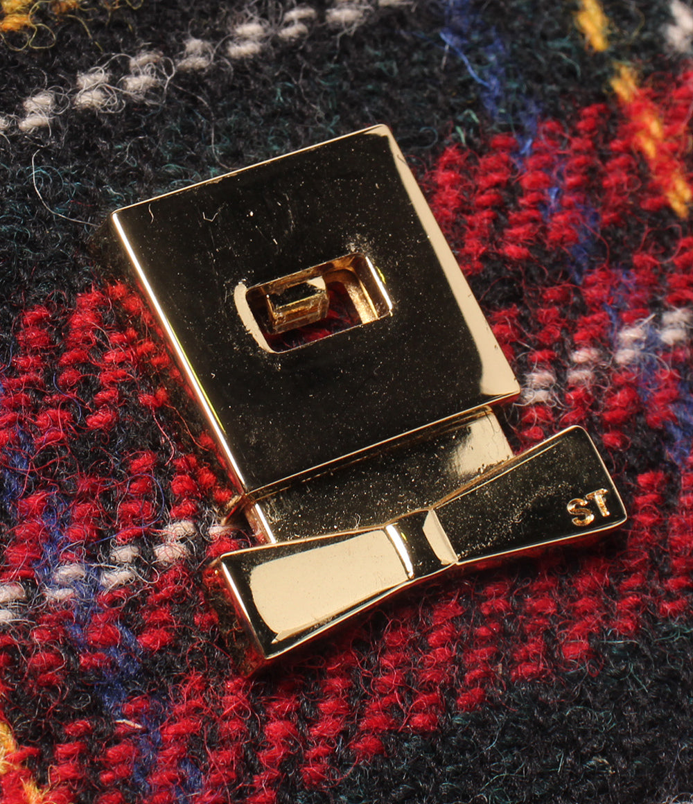 Samantha Thavasa HARRIS TWEED 2WAY ハンドバッグ ショルダーバッグ 斜め掛け レディース サマンサタバサ ハリスツイード