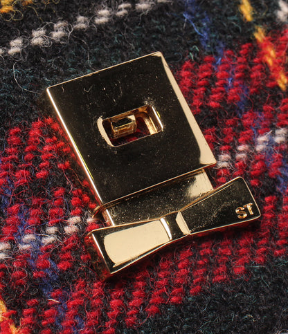 Samantha Thavasa HARRIS TWEED 2WAY ハンドバッグ ショルダーバッグ 斜め掛け レディース サマンサタバサ ハリスツイード