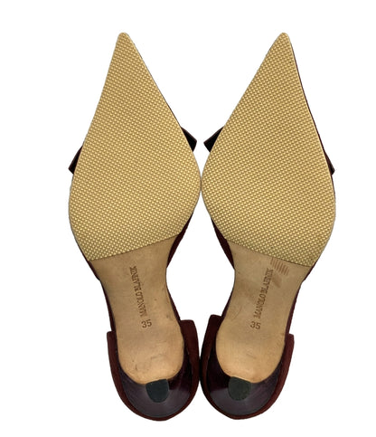 マノロブラニク ポインテッドトゥパンプス レディース SIZE 35 (XS) MANOLO BLAHNIK