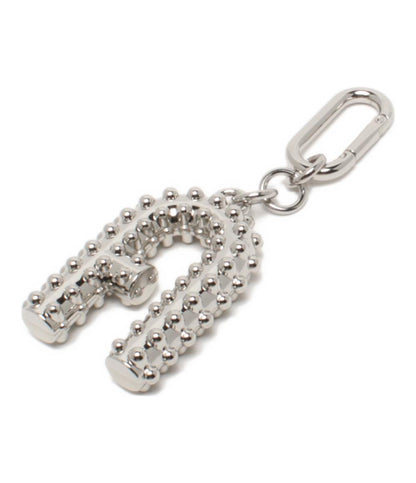 美品 Furla キーリング キーホルダー バッグチャーム メタル レディース フルラ